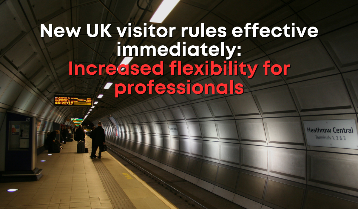 Latest UK visitor visa rules effective immediately