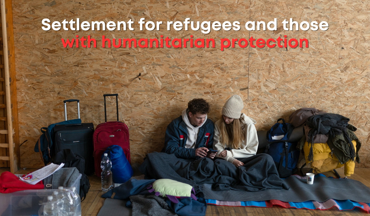 Settlement for refugees and those with humanitarian protection
